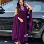 Winered kurti