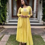 yellow mulcotton kurti