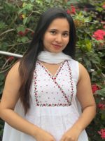 White net cotta kurti - Image 2