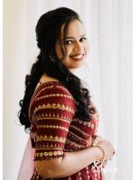 reddish marron bridal lehenga - Image 2