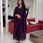 Dark winered kurti