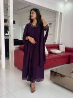 Dark winered kurti