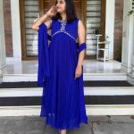 Royal blue kurti