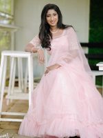 Pastel Pink lehenga - Image 3