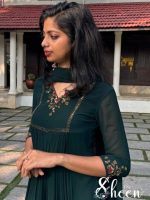 Bottle Green kurti - Image 2