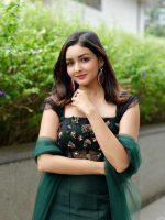 green indo western lehenga set - Image 2