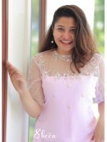 Pink Aline gown
