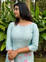 Banarasi organza kurti - Image 2