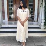 beige kurti