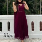 grapewine faux georgette kurti