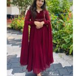 Reddish maroon kurti