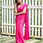 Rani pink saree
