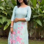 Banarasi organza kurti