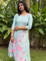 Banarasi organza kurti