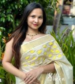 semi-tissue saree - Image 2