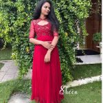Reddish maroon kurti