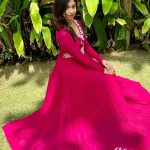 Pink shade gown