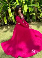 Pink shade gown