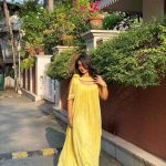 Sunny yellow maxi dress