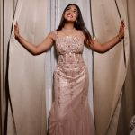 Champagne pink gown