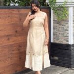 Light golden tissue outfit